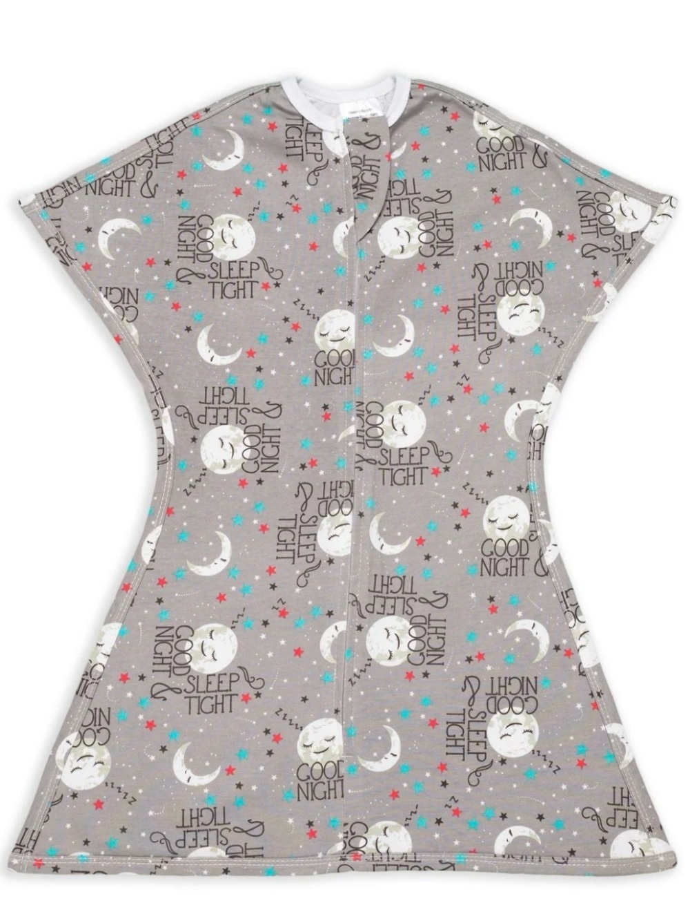 Zipadee-Zip Gray 'Good Night' Moon Print Sleep Sack for Kids